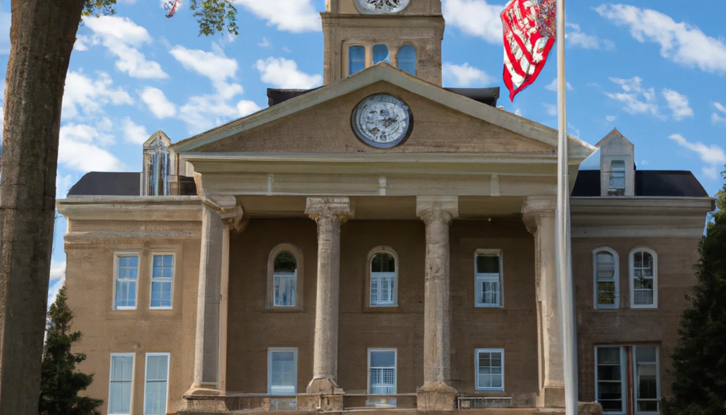 Minnesota county courthouse exterior representing probate and estate administration