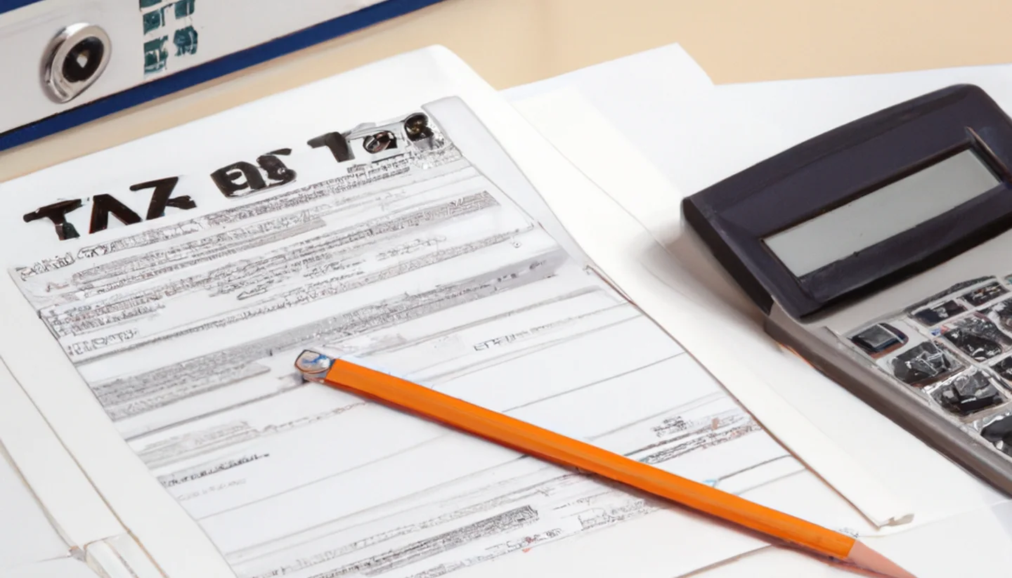 Tax documents and calculator for Minnesota inheritance and capital gains on land